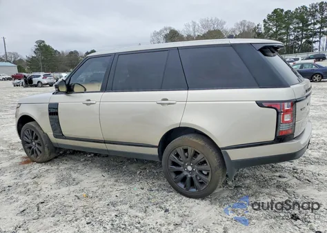 2016 Land Rover Range Rover Supercharged from USA, damaged, VIN SALGS3EF2GA256421